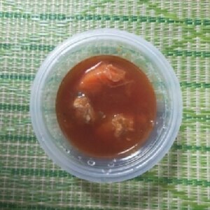 サバ缶の簡単トマト煮込み♪キャンプにも♪